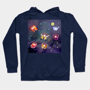 Butterflies in the Night Hoodie